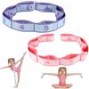 YNR Elastico Fasce di Resistenza Elastico Danza Yoga Stretching Band Elastico Numerato Ginnastica Ritmica Fasce Elastiche Fitness per Pilates Fitness Stretching Allenamento Danza
