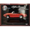 I&S / Les collections rétro I&S/Les collections rétro IETS19703RA - Targa in metallo goffrato, 40 x 30 cm, Alfa Romeo Alfa Romeo Spider, prodotto con licenza ufficiale e/o design esclusivo