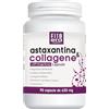 FITOERA Astaxantina Naturale 8 mg da Haematococcus Pluvialis + Collagene Marino - Integratore Antiossidante - 90 Capsule Vegetali Senza Additivi - Made in Italy