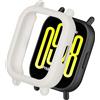 kwmobile Cover Lunotto Orologio Compatibile con Xiaomi Redmi Watch 5 Active Cover - Custodia Telaio Schermo Smartwatch Fitness Tracker - bianco