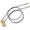 Bingfu Cova Prolunga da Prise Micro Coaxiale 0.25mm a RP-SMA Femmina Antenna WiFi 30 cm per Intel AX200NGW 8265AC 8265NGW 7265AC 9560AC Interfaccia M.2 NGFF Scheda di Rete Wireless Adattatore WiFi