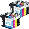Hyggetech Cartucce d'inchiostro LC223XL per sostituire con Brother LC223XL LC223 per Brother DCP-J4120DW J562DW MFC-J5320DW J880DW J5620DW J5625DW J680DW J4625DW J5720DW