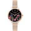 Oui&me FLEURETTE Orologio Donna Solo tempo in Acciaio, PVD Oro rosa - ME010075