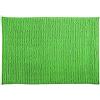 MSV - Tappetino da bagno in microfibra di ciniglia - Pelo lungo, antiscivolo - Comodo anello per appenderlo - Comfort e igiene ottimizzati - Verde basilico - Tappetino singolo - 40x60 cm