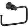 hansgrohe Portasciugamani ad anello da 20,3 cm, nero opaco, 04786670