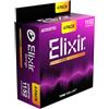 Elixir Corde per chitarra acustica in bronzo Elixir Strings 80/20 con tecnologia NANOWEB, luce personalizzata (.011-.052) - Confezione esclusiva Amazon da 4