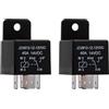 CGEAMDY 2 Pezzi Relè Automobilistico 12V-40A, Rele 12V 40A Multiuso, Contattore Relè Interruttore Di Accensione, Rele Auto Camion Barche Marine Lampade General Accessori Automobilistici(Cinque Pin)