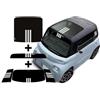 AMI-GO.CLUB Kit NO Sun (Grigio) - Parabole - Compatibile con Citroen AMI