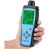 Guoshiy Rilevatore di Gas, Rilevatore di Ossigeno Portatile Tester per Misuratore di Ossigeno Portatile Monitor Display LCD Retroilluminato Ricaricabile Tester di Qualità Dell'aria, Allarme Acustico e Luminos
