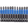 Fongmore 12 punte magnetiche per cacciavite in acciaio S2 50 mm in acciaio antiscivolo PH1 PH2 PH3 PZ1 PZ2 PZ3 1/4 trapano esagonale a testa esagonale