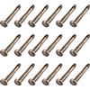 METALLIXITY Piccoli Chiodi (1.2x10mm) 300pz, Carbonio Acciaio Piccoli Ferramenta Chiodi - per Famiglia Lavorazione Legno, Bronzato