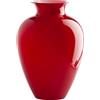 VENINI VASO LABUAN D.27,5 CM ROSSO LATTIMO H.38,5 CM FO370662000O0DG