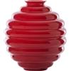 VENINI VASO DECO D.23 CM ROSSO-LATTIMO H.24,5 CM FO370707000O0DG