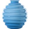 VENINI VASO DECO D.17 CM ACQUAMARE-LATTIMO H.18 CM FO370708000O0PN
