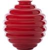 VENINI VASO DECO D.26 CM ROSSO-LATTIMO H.29 CM FO370710000O0DG