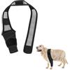 txuzong Pantaloni regolabili per cani per la parte posteriore della gamba, traspiranti, con supporto di compressione, per gambe anteriori e posteriori in caso di incontinenza urinaria e protezione