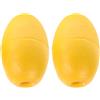 Hemobllo 2pcs Corpo Galleggiante Per Kayak E Gommone Boa Ancora Galleggiante Con Corda Giallo Per Ancoraggio Della Barca E Drift Stop Sport Acquatici Pesca