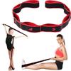 CERCTLA Fascia Elastica Fitness, Cinghia Yoga Stretching Band con 8 Fisso Loop, Cintura di Allungamento Elastico Fasce di Resistenza per Yoga, Pilates, Stretching, Allenamento, Danza