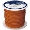 Realeather Crafts Realeather Pizzo in pelle scamosciata, 0,3 cm x 22,7 m, color ruggine, prodotto negli Stati Uniti