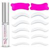 PERMANIA Colla Laminazione Ciglia, Colla Laminazione Sopracciglia, Tenuta Forte Lash Lift Glue con Cuscinetti per Sollevamento Ciglia