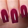 Imtiti Smalto Semipermanente Unghie Trasparente, Rosso Violaceo Trasparente Smalti Semipermanenti Per Unghie UV Led Soak Off Autunno Inverno Smalto Gel Unghie UV Gel Nail Polish 10ml