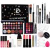 Flygragon Trousse Trucchi Donna & Ragazza 26 Pezzi - Set Cosmetics Tutto-in-Uno con Palette ombretti occhi, lucidalabbra, correttore, mascara, pennelli trucco - Ideale per Principianti e Come Regalo