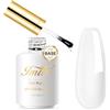 Imtiti Base Coat UV Smalto per Unghie, 15 ml Gel Base Coat a Lunga Durata con Formula Aggiornata, Sottostrato Soak Off UV LED per Gel per Unghie, Design per Manicure, Set di Nail Art