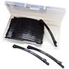 XUMIN 15 x 8,5 cm nero in metallo parrucchiere professionale usa forcine per capelli treccia Up-do clip clip cerimonia nuziale clip clip clip clip clip fermacapelli accessori per la pettinatura