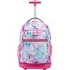 Travelers Club - Zaino con Ruote e Spalline, Tie-Dye, 45 cm