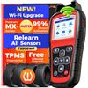 Autel MaxiTPMS TS508WF Strumento di Programmazione TPMS WiFi Wireless per Diagnostica Auto, Attivazione, Riprogrammazione e Reset di Tutti i Sensori
