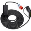 ANDAIIC 11KW 16A 3 Phase Type2 EV Caricatore portatile EVSE Scatola di ricarica Caricatore per auto elettrica Spina CEE Caricatore per veicoli elettrici