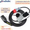 ANDAIIC Tipo 1 Tipo 2 Caricatore EV 3.5KW 7KW 11KW 22KW Cavo per veicoli elettrici Wallbox 4 metri EVSE Ricarica rapida impermeabile Consegna veloce
