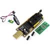 TECNOULAB CH341A 24 25 Programmatore EEPROM BIOS flash USB seriale con software e driver + modulo adattatore clip SOIC8 SOP8