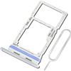ExtKry Porta SIM per Samsung Galaxy A16 5G Slot SIM qualità Originale Vassoio SIM con Pin della Scheda (Bianco)