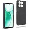 REY Cover in Gel TPU Nera per ZTE Blade A35 - Blade A55, Ultra Sottile 0,33 mm, Morbido Flessibile, Custodia Silicone