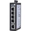 InHand Networks ISE2005D Switch Ethernet Industriale 5 Porte 10/100 Mbps, Switch di Rete Non Gestito per Guida DIN, Ultra Compatto, da -40°C a +75°C, Certificato CE/UL (Morsettiera Inclusa)