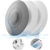 HUAERSICO Universale Tappo Lavandino Bagno,Tappo Per Lavabo Con Funzione Di Filtro Per Capelli,Filtro Lavandino Bagno,Tappo In Gomma Per Vasca Da Bagno,Tappo Scarico Doccia In Un Set Di 3