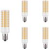 Linqzxz Lampadina LED per Cappa E14 7W (Equivalente a 70W Alogena), 700LM, Caldo (3000K), AC 110-240V, Non Regolabile, Attacco Edison Piccolo SES per Frigorifero/Cappa/Illuminazione Domestica, Confezione da 5