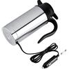 MAGT Tazza Elettrica, Bollitore Elettrico per Auto 12V 120W 750 ml in Acciaio Inossidabile Portatile Tazza Riscaldante per Viaggio Dell'Automobile
