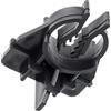 AERZETIX - C65210 - Set di 25 cunei di armature per ferro da calcestruzzo da Ø8 a Ø24 - intarsio da 25mm - fissaggio orizzontale - accessorio cassero a clip - in plastica - lastra armato rinforzato