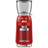 SMEG MACINA CAFFE, 50s STYLE, CGF01 ROSSO