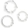 SuperLove Stay Hard Cock Rings Set Clear