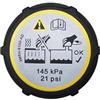 VSREI Tappo Radiatore Auto, Tappo Vaschetta Radiatore, Tappo Refrigerante Radiatori ABS compatibile con FORD, Come B-Max C-Max Fiesta Focus Mondeo Transit Mk7 Mk8 etc, OEM: 3M5H8100AD LR000243