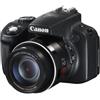 Canon Fotocamera Bridge compatta PowerShot SX50 HS - Nero + Canon Canon 50x IS Zoom Lens 24-1200 mm f/3.4-6.5 f/3.4-6.5 - refurbished