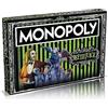 Winning Moves Beetlejuice Monopoly Gioco da tavolo, acquista Adam Maitland, Lydia Deetz, Preacher, Otho, Sandworm e scambia la tua strada verso il successo, è un ottimo regalo per bambini dai 12 anni