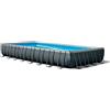 Intex XTR Ultra Frame Piscina Rettangolare 975x488x132 Con Pompa A Sabbia 26374NP