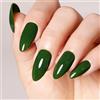 Firedeep Smalto Per Unghie Verde Scuro Smeraldo, Flacone Grande Da 16 Ml Smalto Uv/Led Soak Off Verde Per Autunno E Inverno