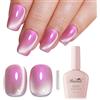 Imtiti Aurora Cat Eye Gel Polish, smalto per unghie magnetico UV Soak Off (0.34 Fl Oz-993)