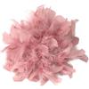 Baesics Spilla con Piuma - Donna Spilla con Piume di Struzzo Soffici Stile Vintage Accessorio per Cappello Sposa Matrimonio Festa Carnevale Fermaglio per Capelli Fascinator per Blazer Vestito Giacca