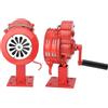 Dpofirs Sirena Antiaereo, Tromba D'aria Portatile da 110 DB, Sirena a Manovella in Lega di Alluminio 110 DB, Allarme Forte, Sirena Antiaerea, Allarme per Emergenza (-3111240005112)